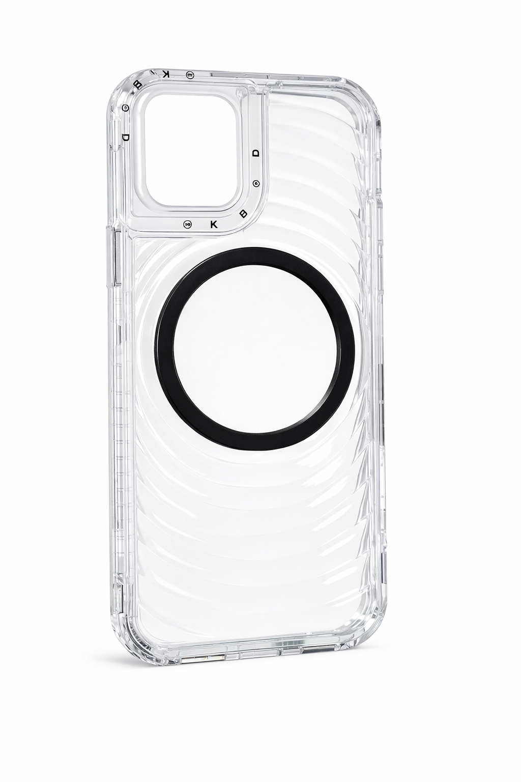 Funda Transparente Ondulada con MagSafe para iPhone 12 / 12 Pro