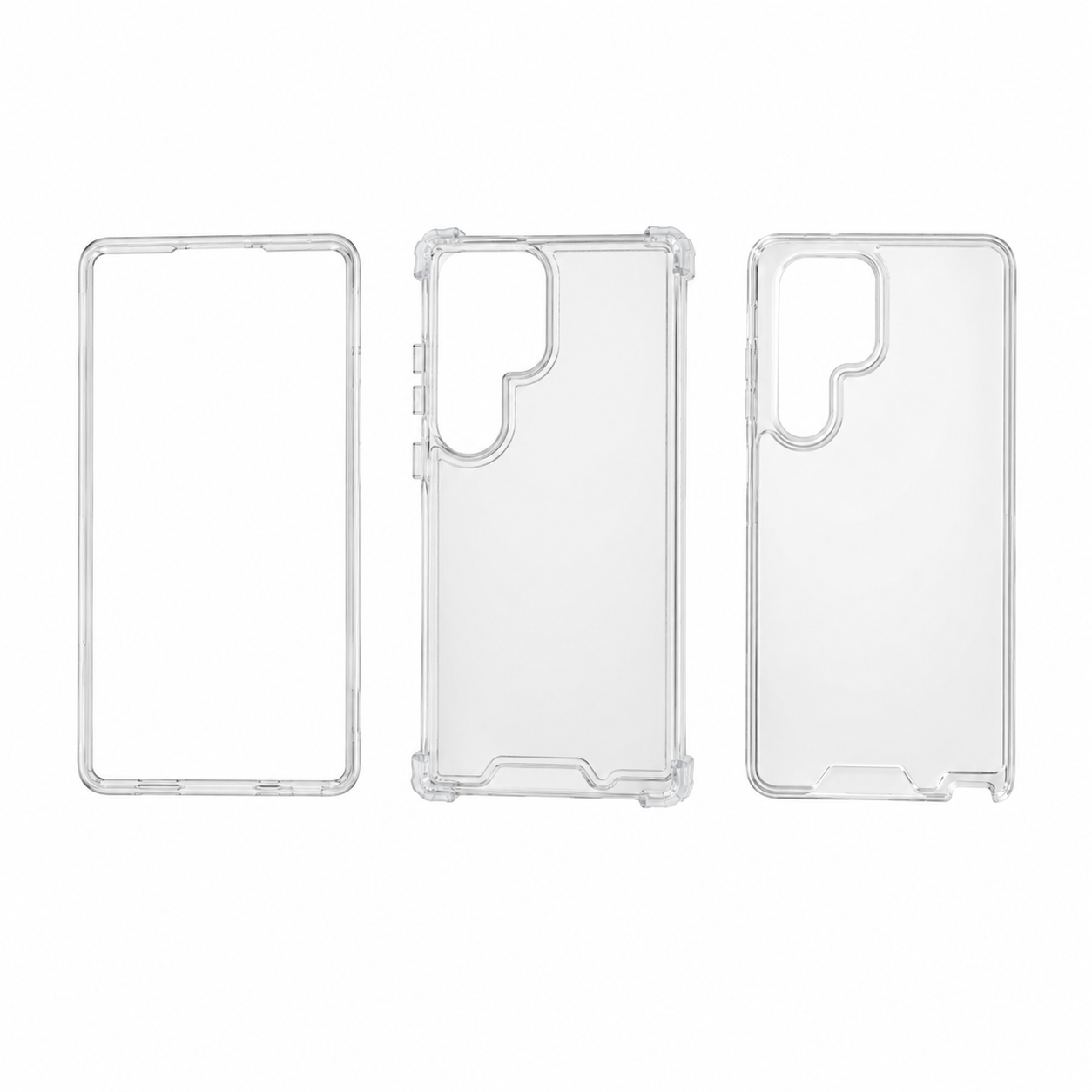 Funda 3 Piezas Cristal Antigolpe 360° Samsung S22 Ultra