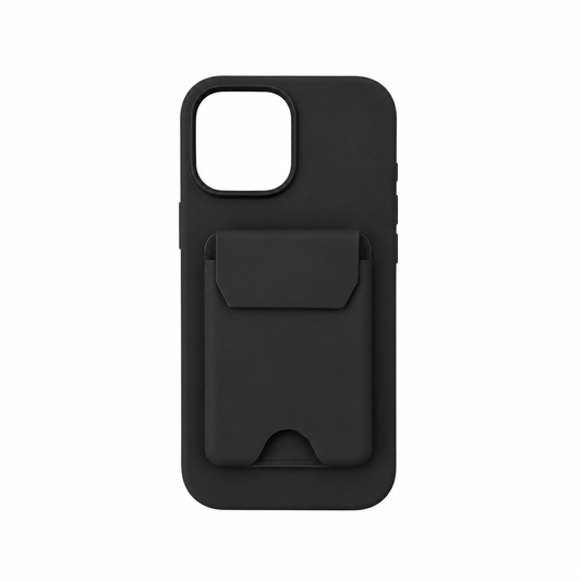 Funda Silicona con Tarjetero Integrado iPhone 16 Pro Max