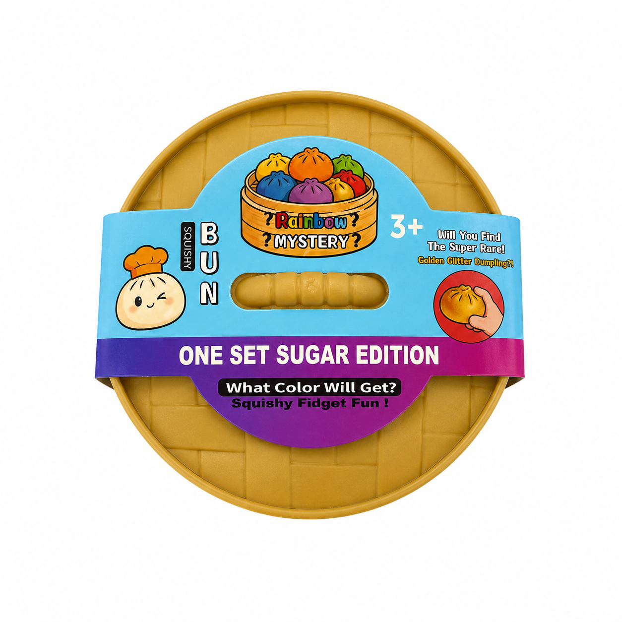 Squishy Bun Mystery Dumpling Fidget Antiestres Sugar Edition