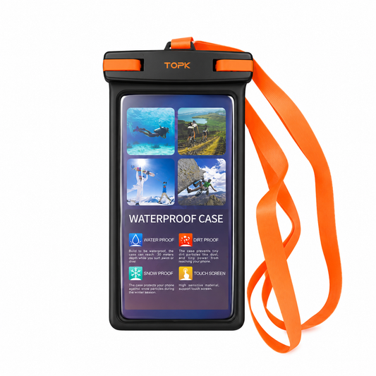 Funda Waterproof TOPK 30M Universal Táctil Playa Alberca