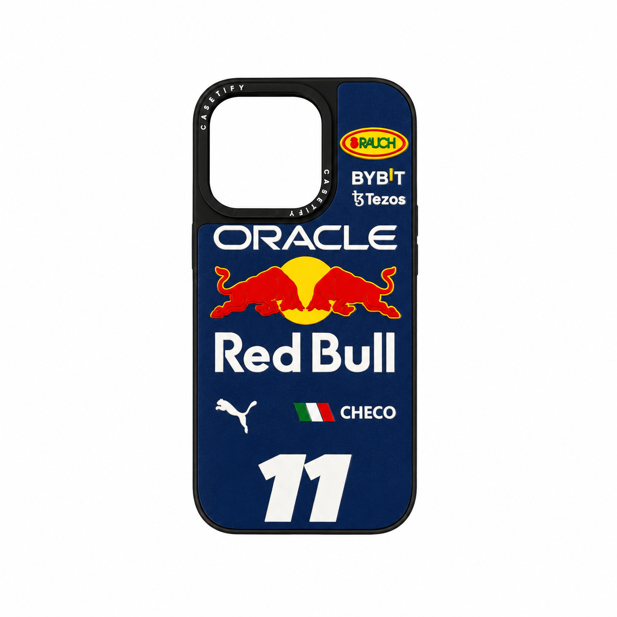 Funda Casetify Red Bull F1 Checo Pérez #11 iPhone 16 Pro