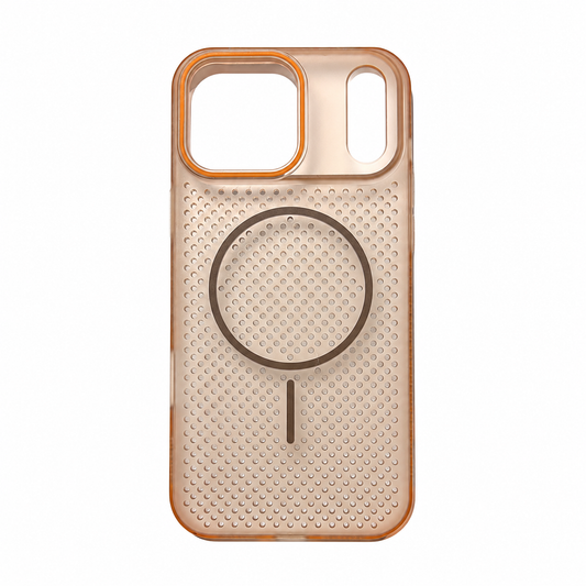 Funda MagSafe Perforada Ventilada Slider iPhone 17 Pro Max