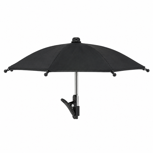 Parasol Mini Sombrilla Clip Soporte Celular Moto Bici Auto