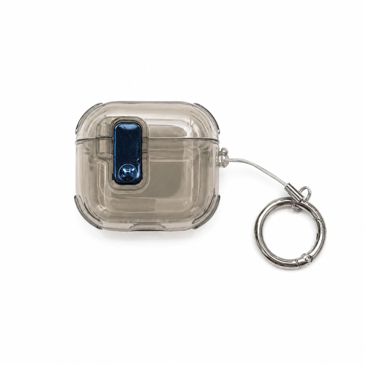 Funda AirPods 4 Ahumada Latch Metálico Llavero Mosquetón