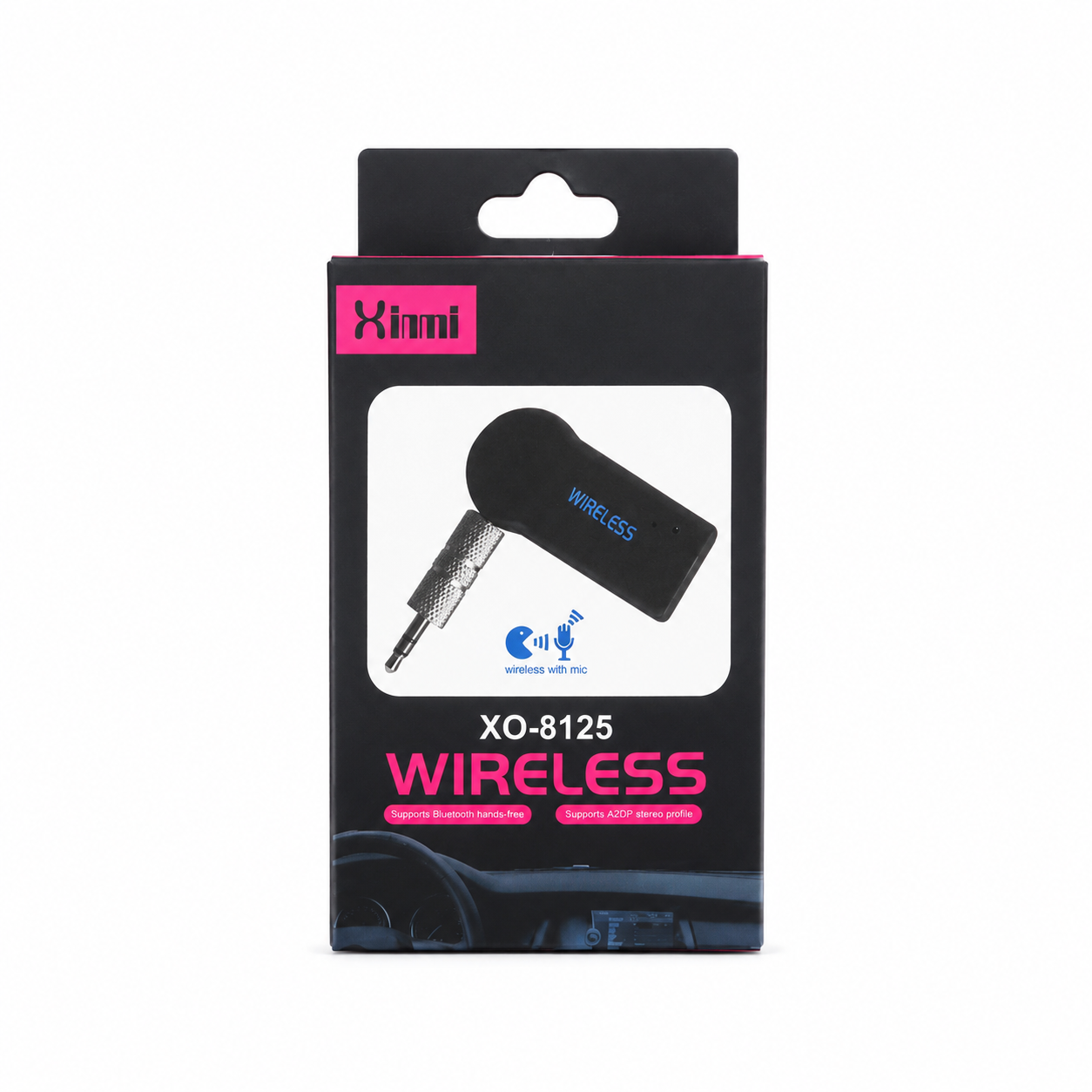 Receptor Bluetooth AUX 3.5mm con Micrófono Xinmi XO-8125