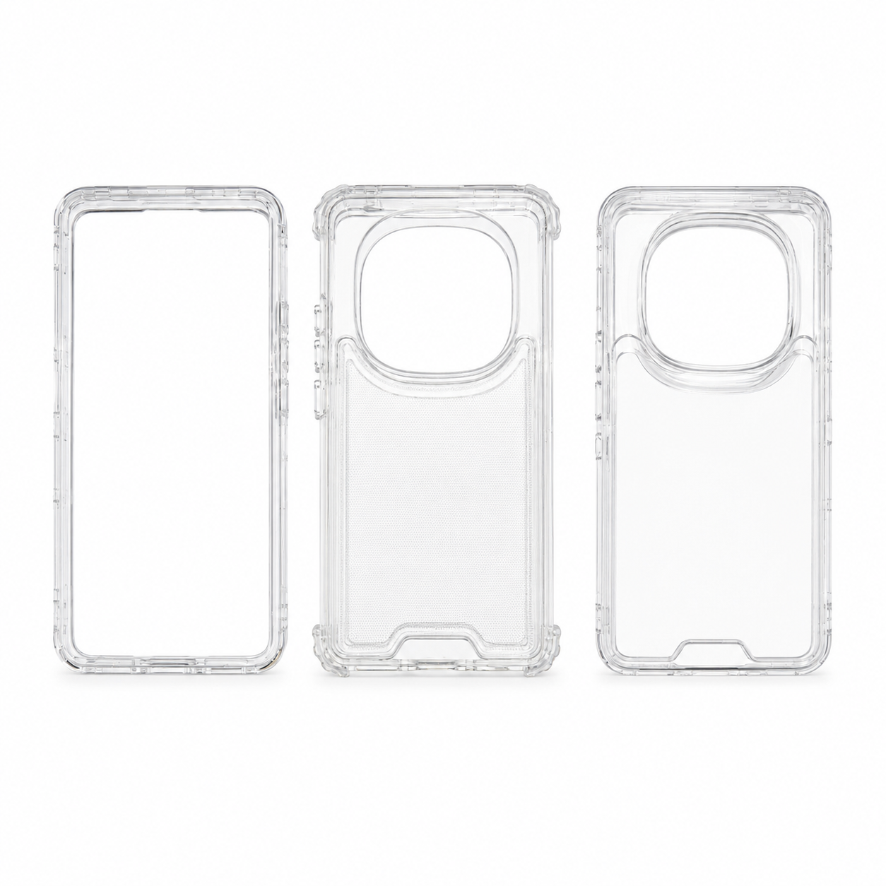 Funda 3 Piezas Cristal Armada Antigolpe para Redmi Note 14 Pro
