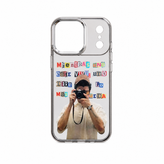Funda Letras Recorte Fotógrafo para iPhone 17 Pro Max