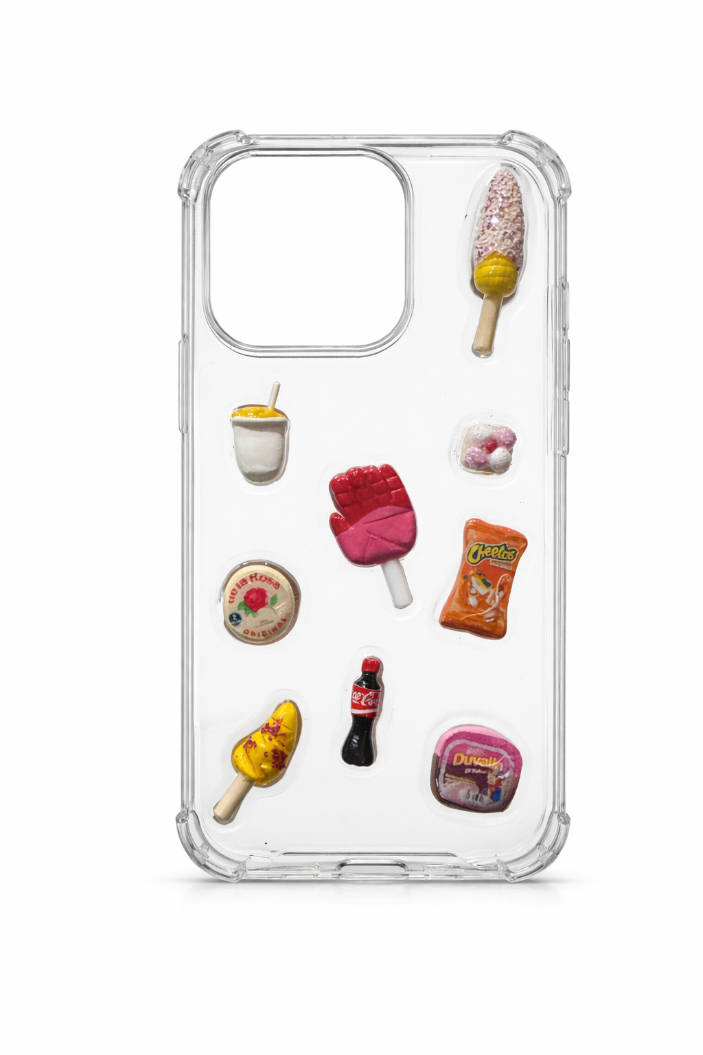 Funda Dulces Mexicanos Retro Antigolpes para iPhone 15 Pro