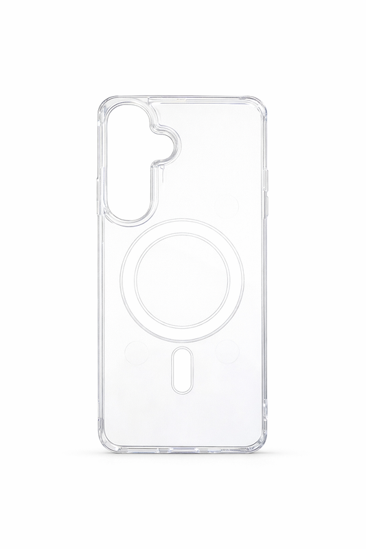 Funda Clear MagSafe Antiamarilleo para Samsung S26 Plus