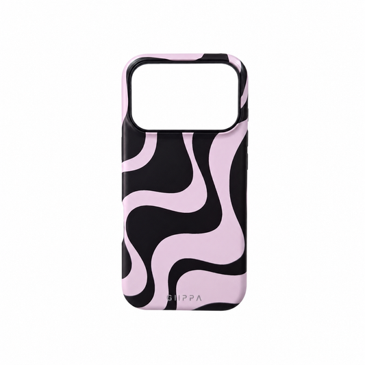Funda GIIPPA Ondas Swirl Doble Capa para iPhone 17 Pro