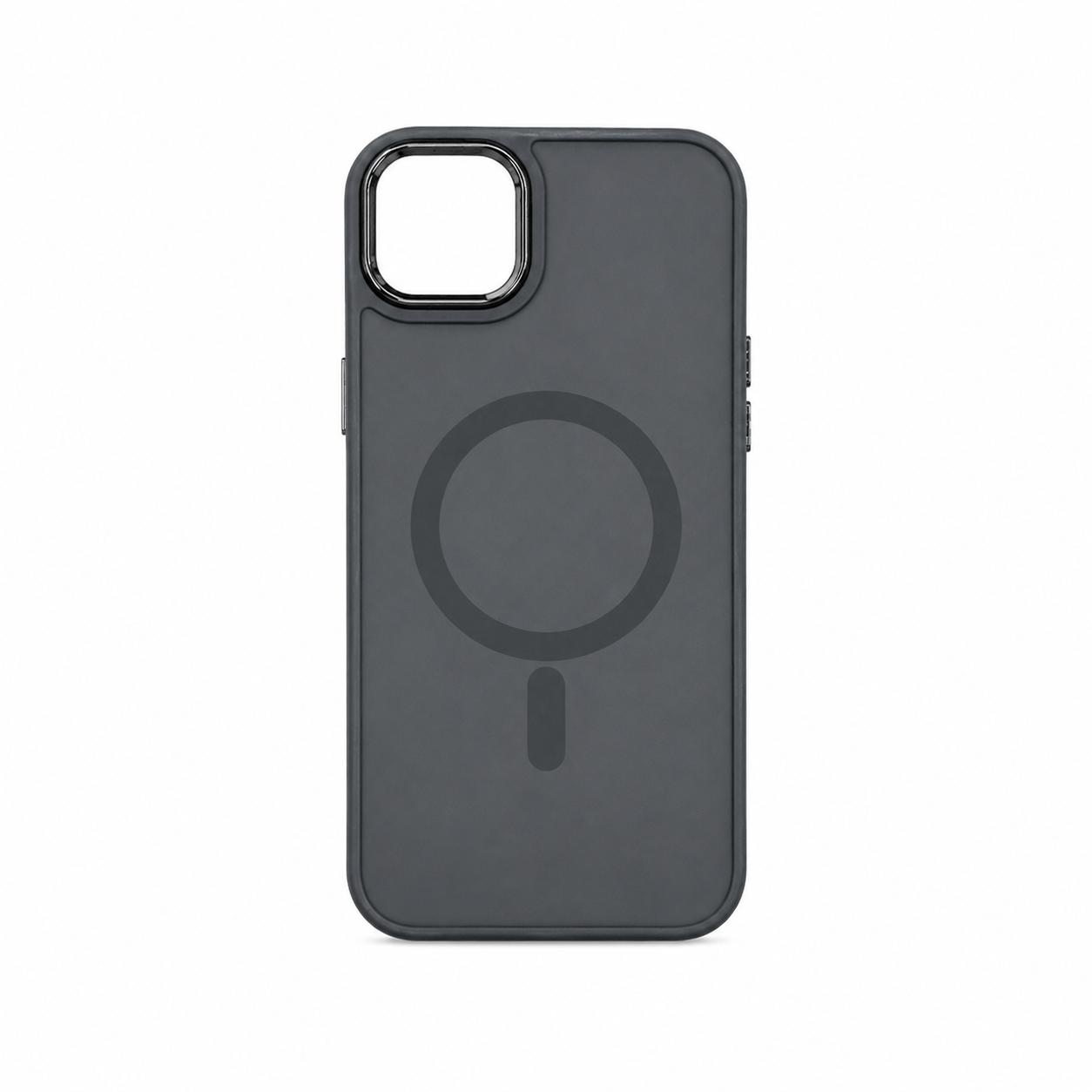 Funda MagSafe Esmerilada Marco Metálico iPhone 14+/15+