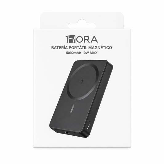 Batería Portátil MagSafe 1Hora 5000mAh 10W Inalámbrica