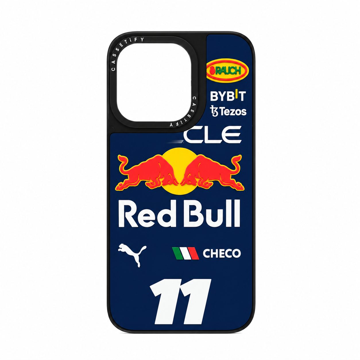 Funda Checo Pérez Red Bull F1 para iPhone 14 Pro