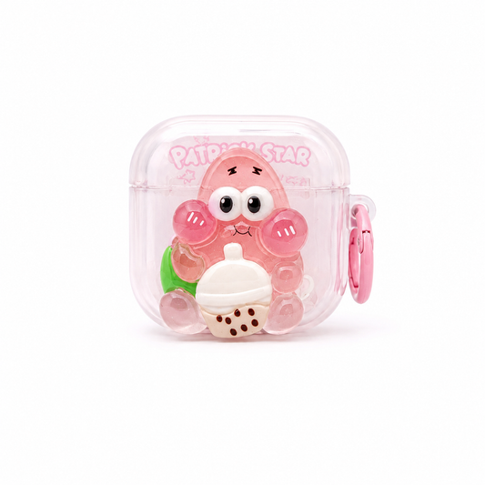Funda Animada De Personaje Con Gancho para AirPods 4