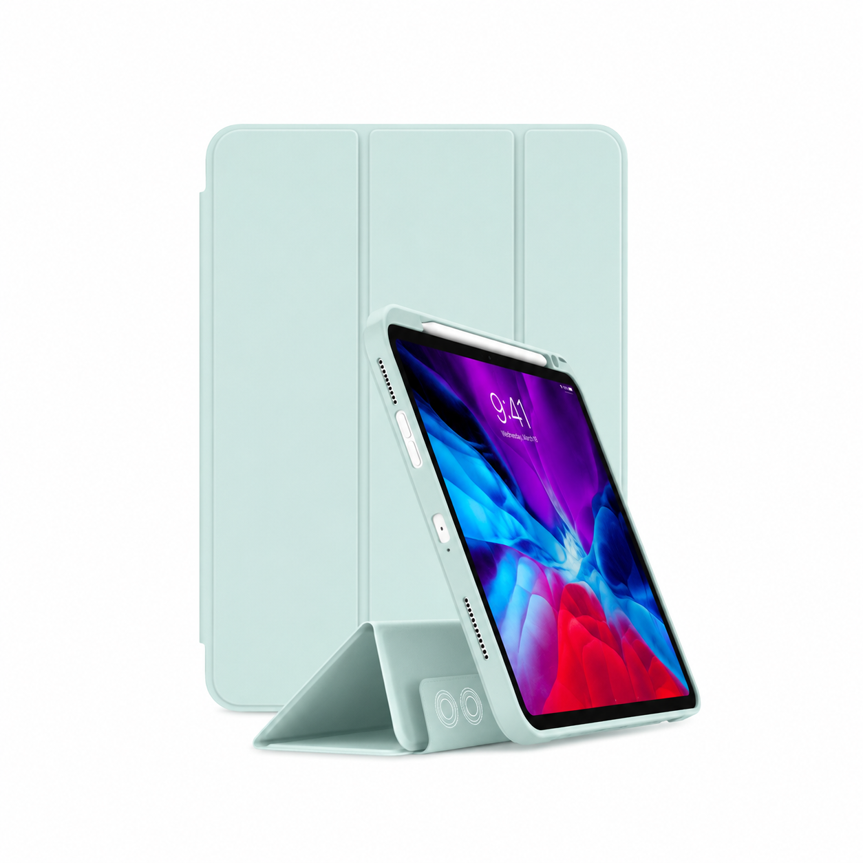 Funda Smart Folio Silicona Soporte Pencil iPad Air 13 12.9