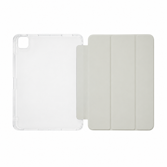 Funda Folio Carcasa Transparente Tri-Fold iPad Air 11