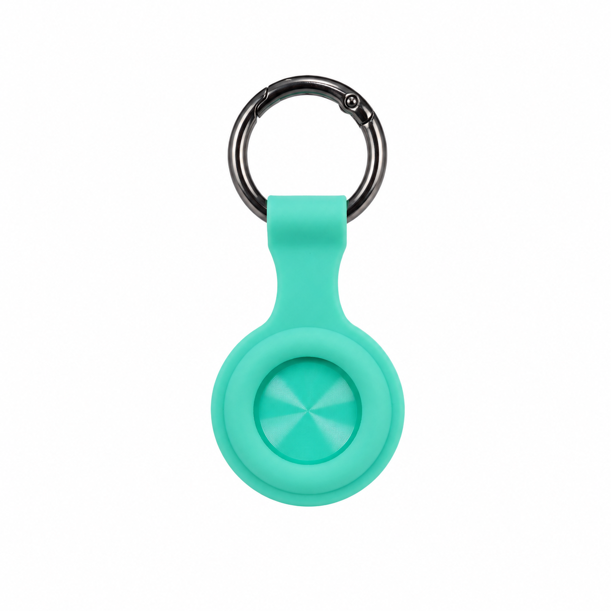 Llavero De Silicon Protector Con Gancho para AirTag