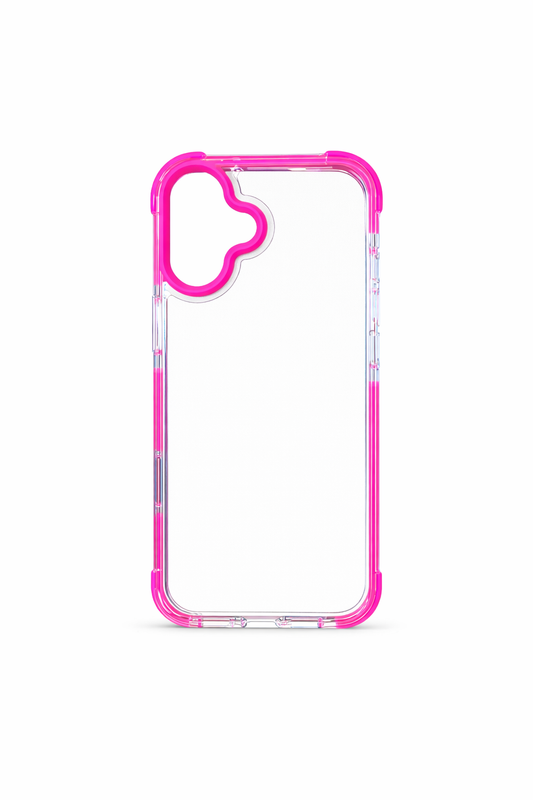 Funda Neon Shield Transparente para iPhone 16