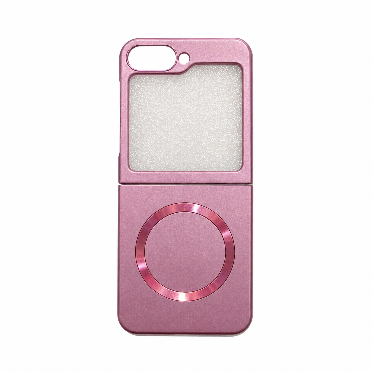 Funda Metálica Ventana Cover MagSafe Samsung Z Flip 6