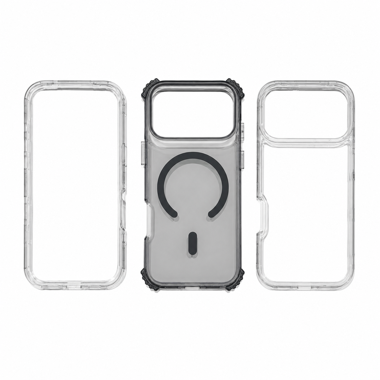 Funda 3 Piezas MagSafe Cristal Protección 360 iPhone 17 Pro