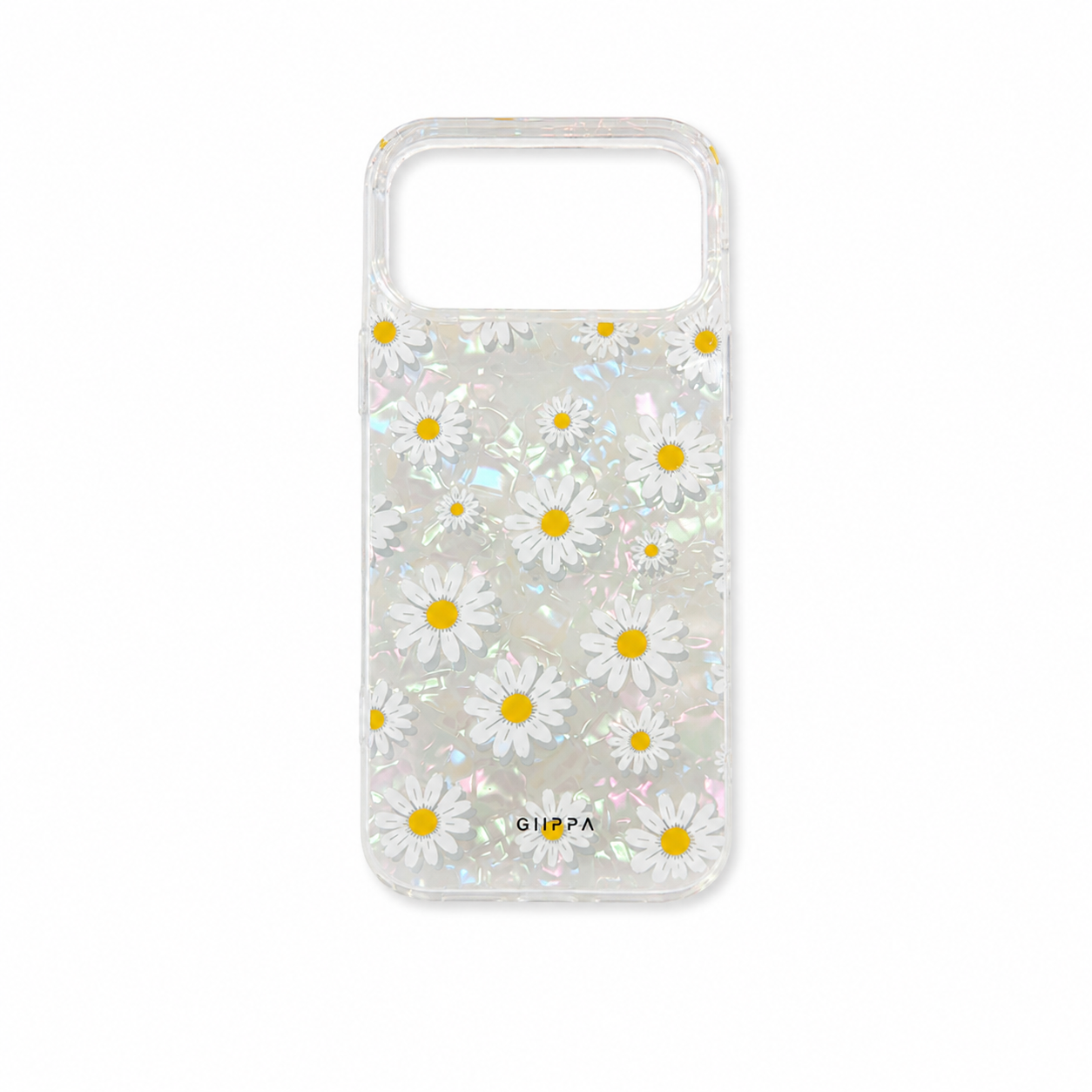 Funda GIIPPA Margaritas Nácar Holográfico iPhone 17 Pro Max
