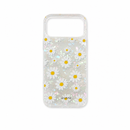 Funda GIIPPA Margaritas Nácar Holográfico iPhone 17 Pro Max