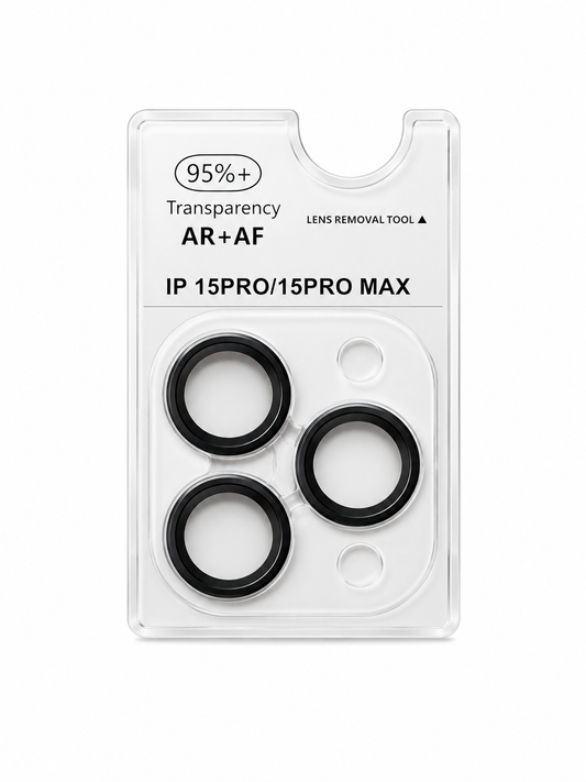 Protector de Lente de Cámara Individual AR+AF para iPhone 15 Pro / 15 Pro Max