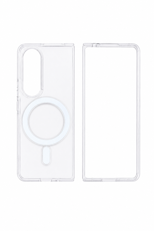 Funda Magnética Transparente Anti-Amarilleo para Samsung Galaxy Z Fold 4