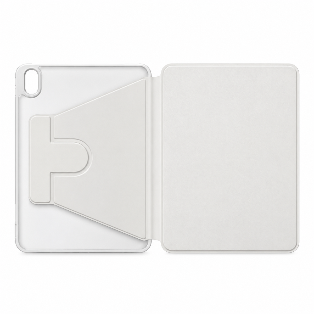 Funda Folio Crema Soporte Multiángulo iPad Air 11 2025