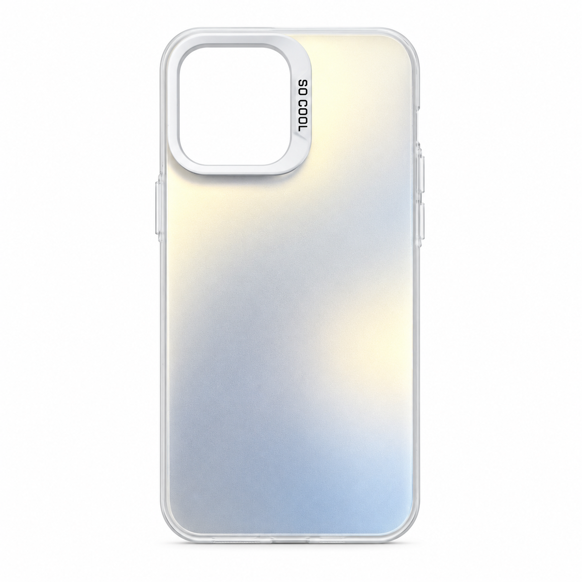 Funda Silicona Degradado Gris Perla iPhone 14 Pro Max