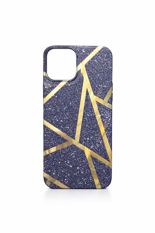 Funda "Golden Galaxy" para iPhone 13 Pro Max