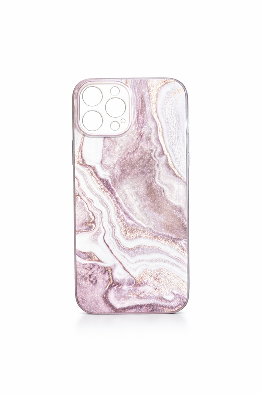 Funda "Pink Marble Geode" para iPhone 13 Pro Max