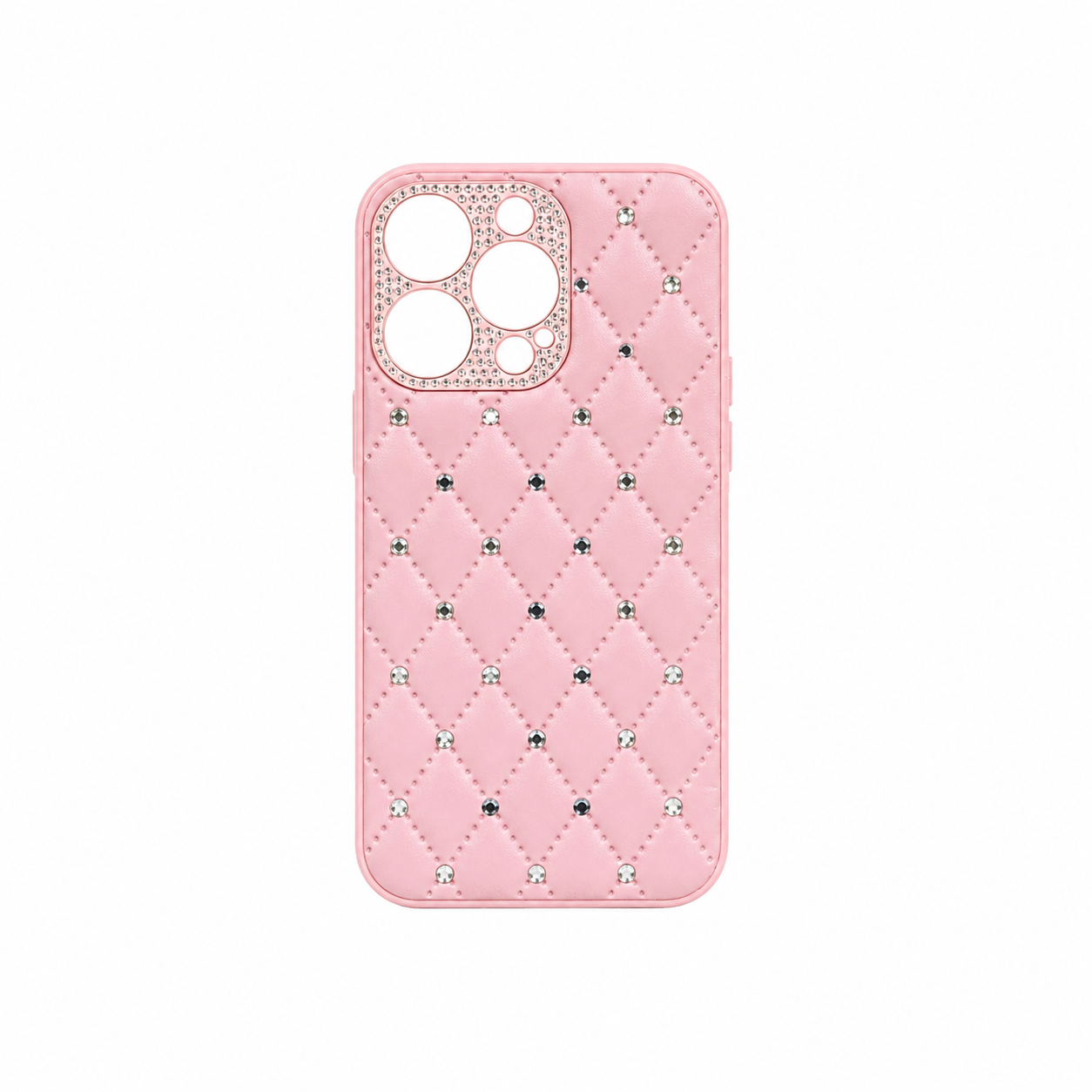 Funda Acolchada con Strass para iPhone 13 Pro