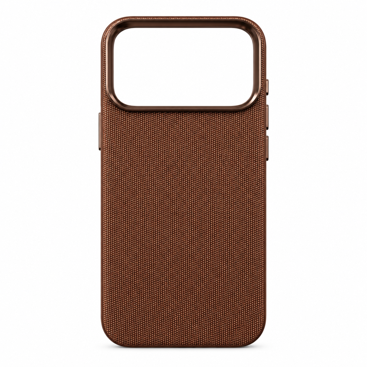 Funda Tejida Marco Metálico iPhone 17 Pro 18 Pro
