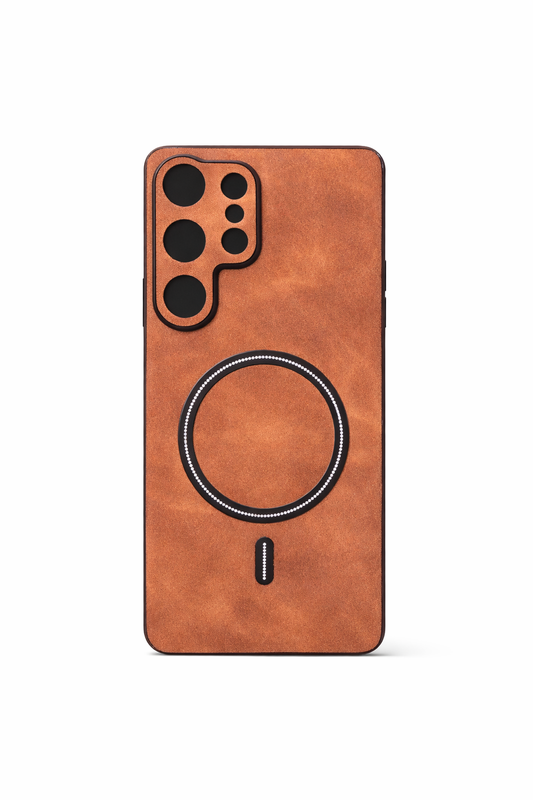 Funda Leather Magnetic para Samsung S25 Ultra
