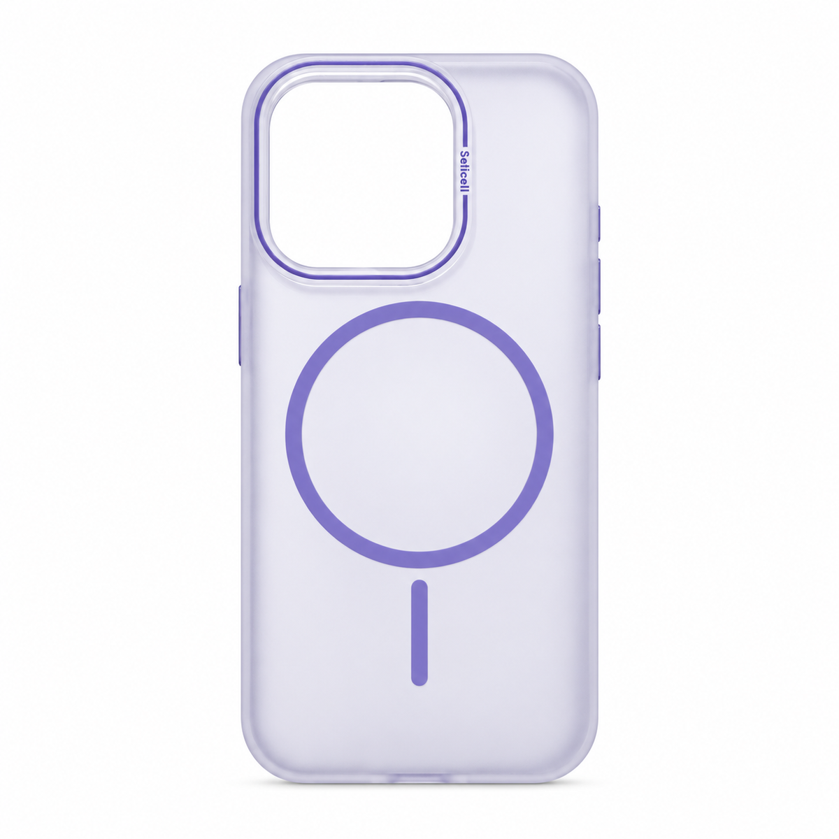 Funda Mate Translúcida Magnética iPhone 15 Pro