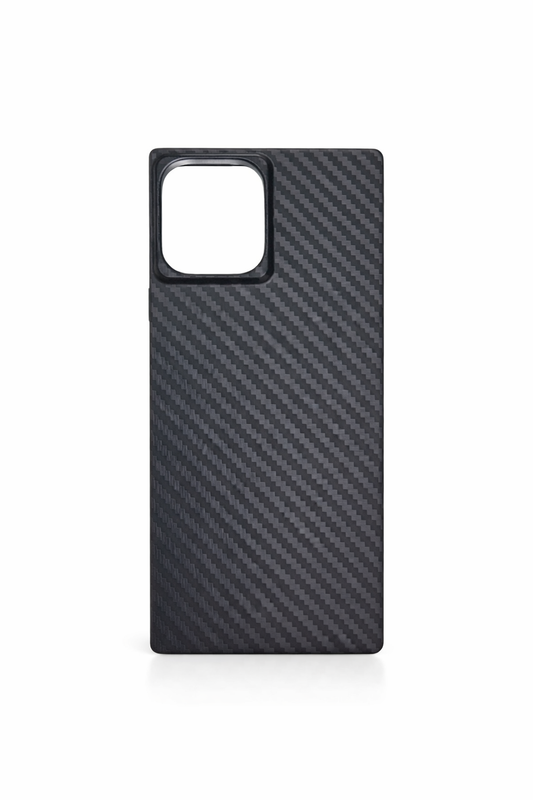 Funda Silicone Carbon-Style para iPhone 16 Pro Max