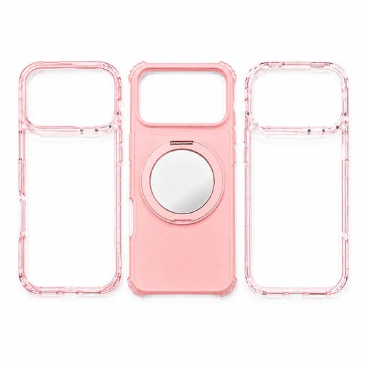 Funda 3 Piezas Espejo Antigolpe KB iPhone 17 Pro Max