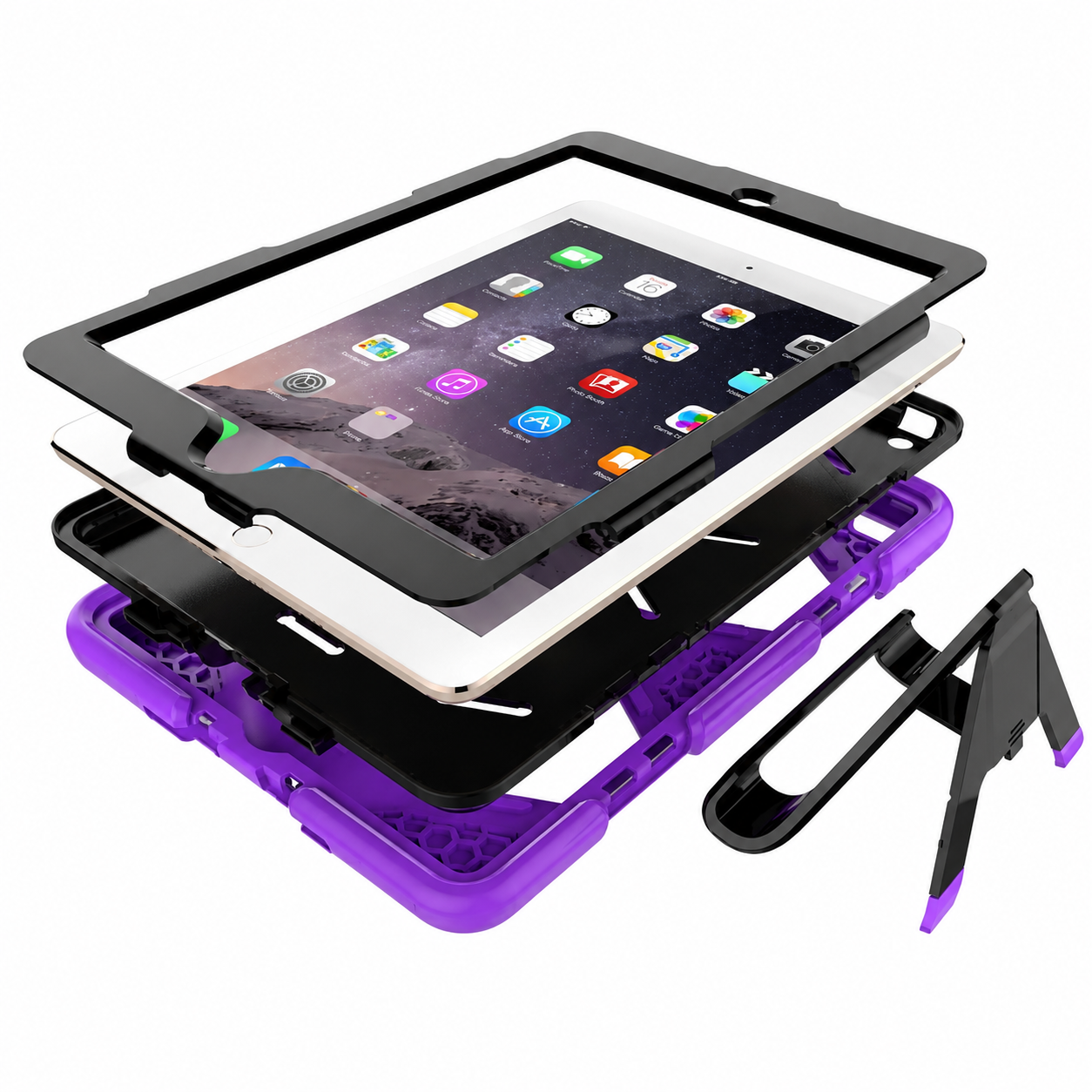 Funda Antigolpe Heavy Duty Soporte iPad 5 6 Gen 9.7