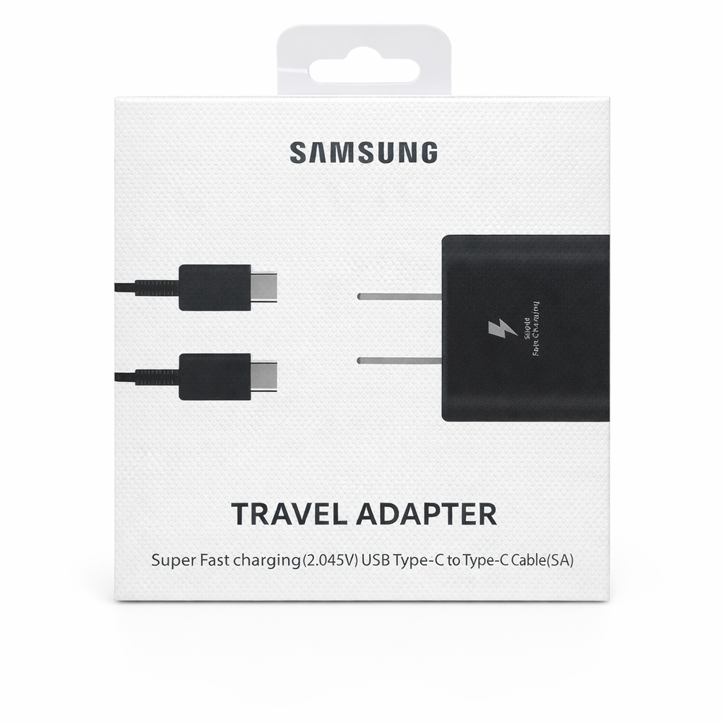 Cargador de Pared 45W Super Fast Charging con Cable USB-C a C