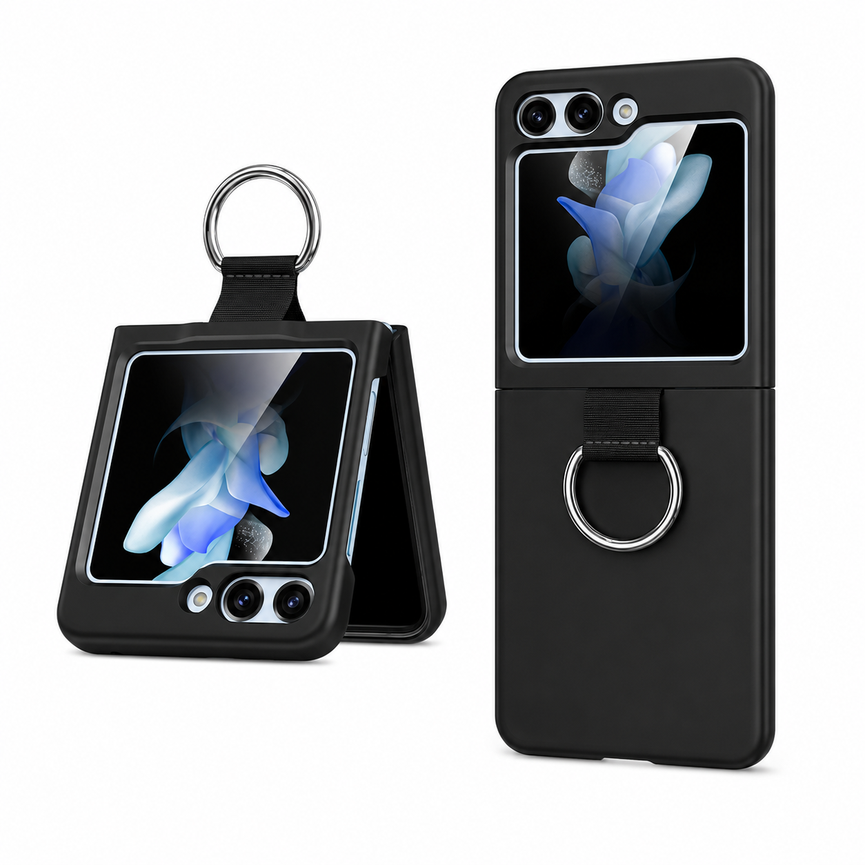 Funda con Anillo de Seguridad y Soporte para Samsung Flip 7