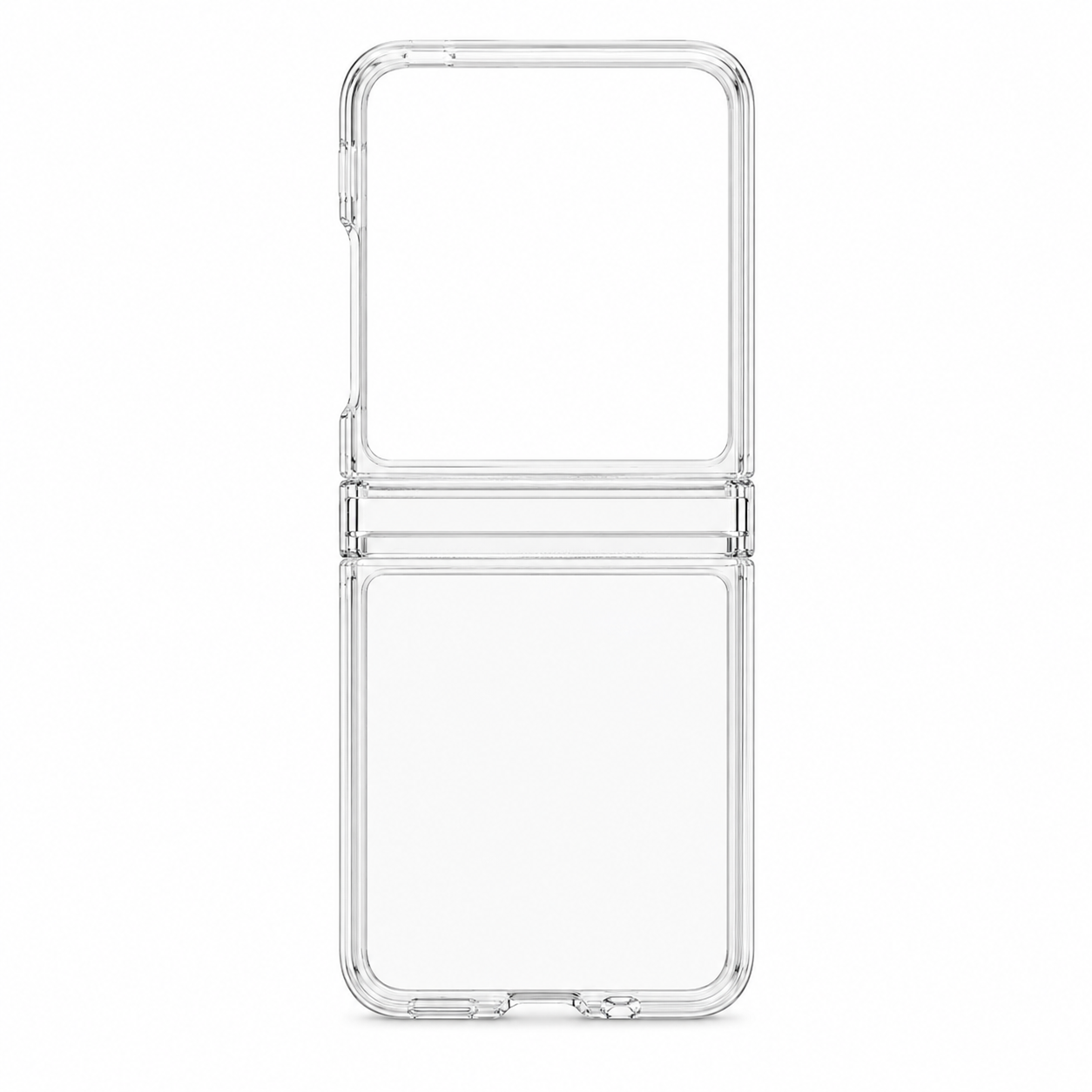 Funda Transparente con Protección de Bisagra para Moto Razr 50 Ultra