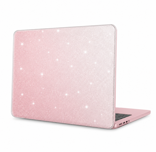 Funda Rígida con Glitter y Acabado Brillante para MacBook Neo