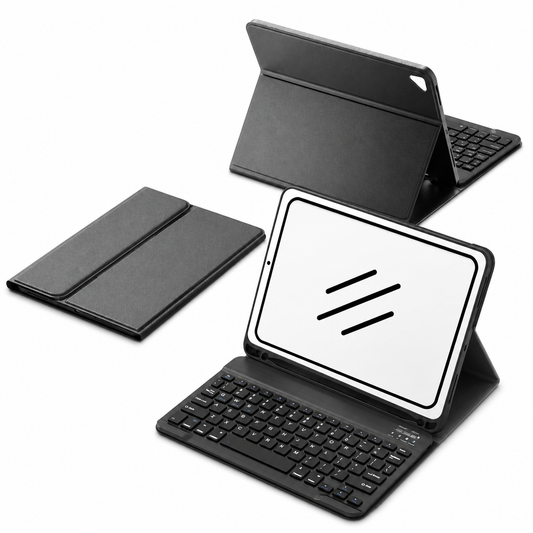 Funda con Teclado Bluetooth y Soporte para iPad 6ta Generación