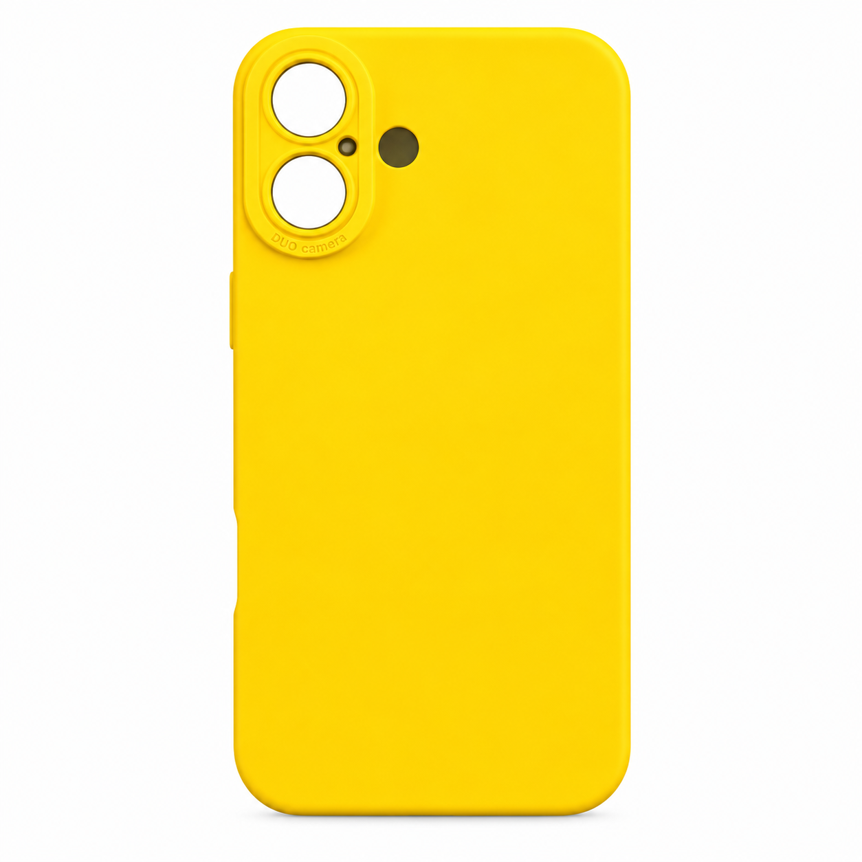 Funda de Silicón Anillo de Cámara Elevado iPhone 16 Plus