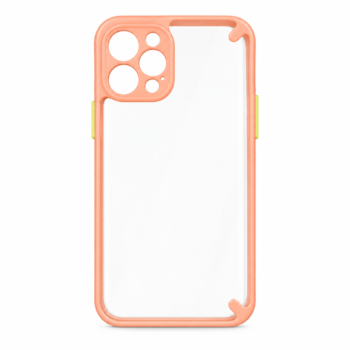 Funda Bumper Transparente Bordes de Color iPhone 12 Pro
