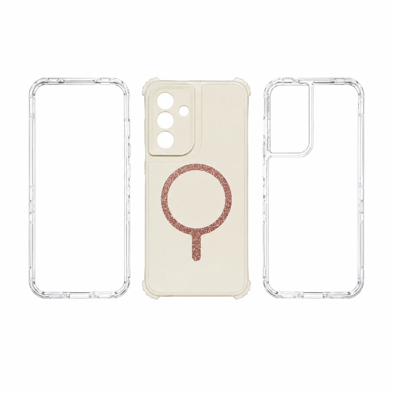 Funda Soft-Touch MagSafe con Borde de Cámara Reforzado para Samsung A36 / A56