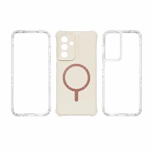Funda Soft-Touch MagSafe con Borde de Cámara Reforzado para Samsung A36 / A56