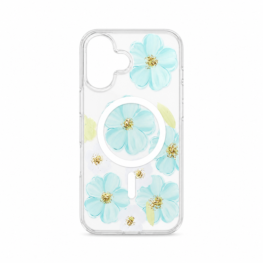 Funda con Diseño Floral Magnética para iPhone 17